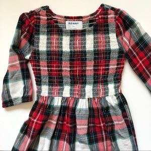 Old Navy Girl’s Plaid Holiday Dress